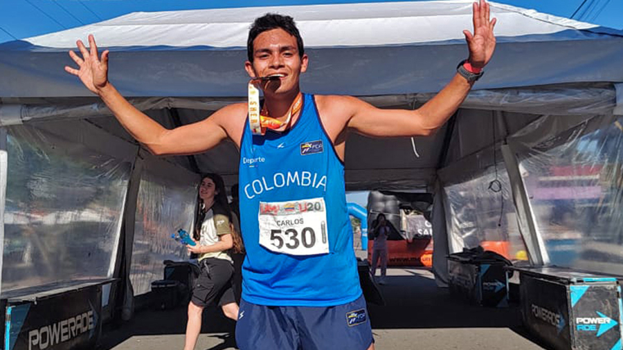 Carlos-Acevedo-Suramericano-Montaña-Trail2024-medalla